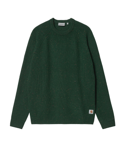 CARHARTT ANGLISTIC SWEATER SPECKLED GROVE