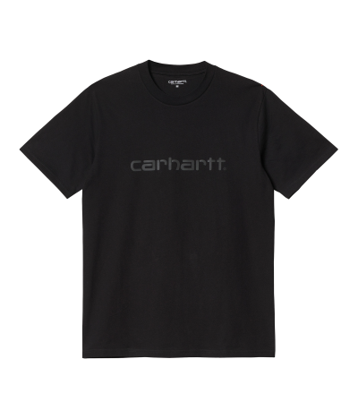 CARHARTT CAMISETA SCRIPT BLACK REFLECTIVE GREY