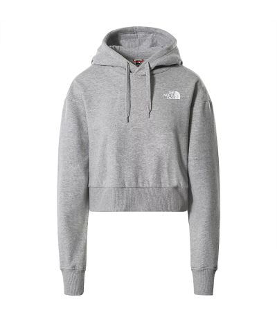 THE NORTH FACE W TREND CROP HD LIGHT GREY HEATHER