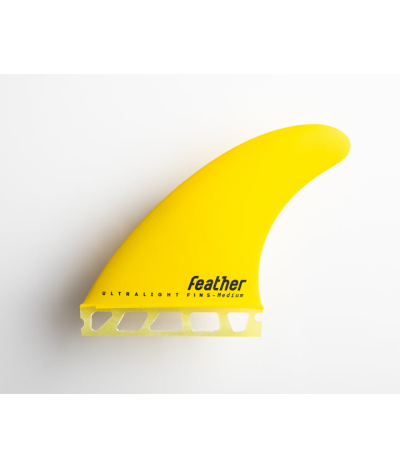 FEATHER FINS ULTRALIGHT HEXA CORE FUTURES M SIZE YELLOW