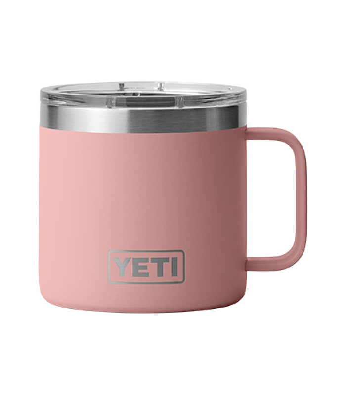 Taza YETI Rambler Mug 14 oz - Color Rosa