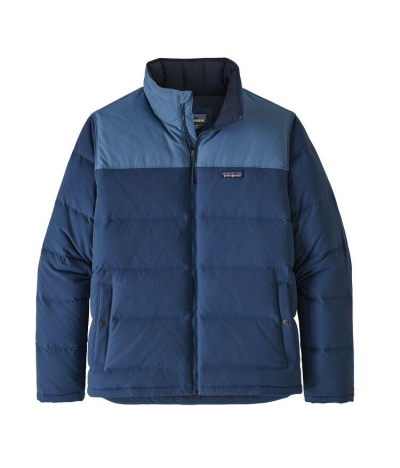PATAGONIA BIVY DOWN JACKET STONE BLUE WOOLLY BLUE