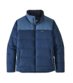 PATAGONIA BIVY DOWN JACKET STONE BLUE WOOLLY BLUE