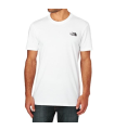 THE NORTH FACE S/S RED BOX TEE WHITE