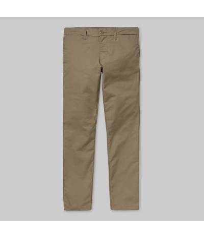 CARHARTT SID PANT LEATHER RINSED