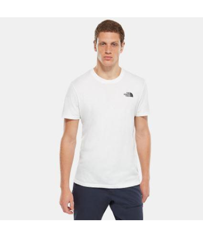 THE NORTH FACE SIMPLE DOME TEE WHITE