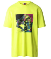 THE NORTH FACE CAMISETA GRAPHIC TEE LED YELLOW