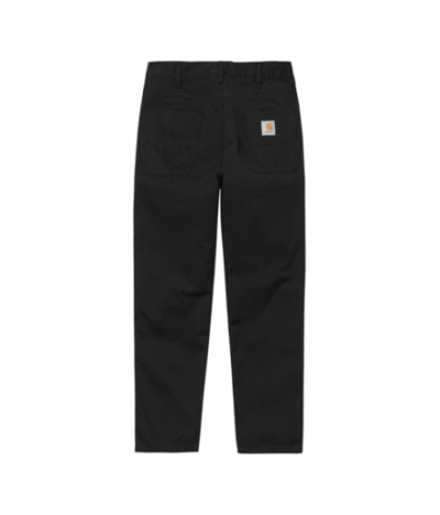CARHARTT WIP ABBOT PANT BLACK STONE WASHED