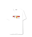 Camiseta Loreak Mendian Mondrian Blanca