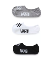 Calcetines Vans Classic Canoodle Invisibles Variados - 3 Pares