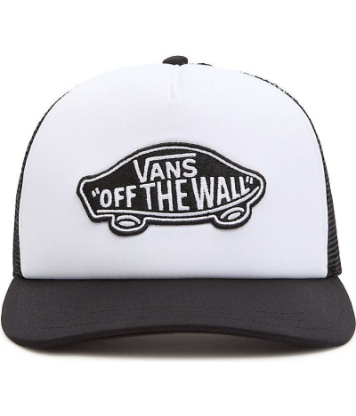 VANS GORRA CLASSIC PATCH CURVED SNAPBACK WHITE BLACK