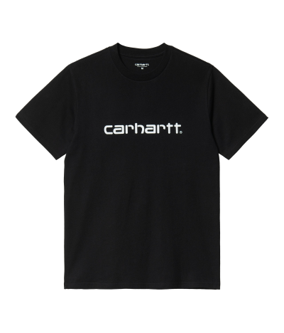 CARHARTT WIP  CAMISETA SCRIPT BLACK / WHITE