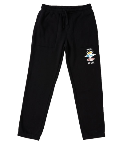 RIP CURL ICONS OF SURF TRACKPANT BLACK