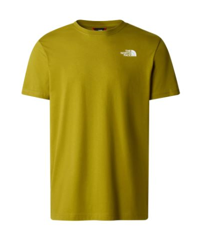 THE NORTH FACE S/S RED BOX TEE SULPHUR MOSS