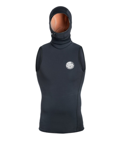 RIP CURL FBOMB 0.5 MM  POLYPRO HOODED VEST