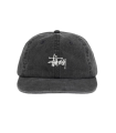 GORRA STUSSY WASHED STOCK LOW PRO CAP CHARCOAL 1311118