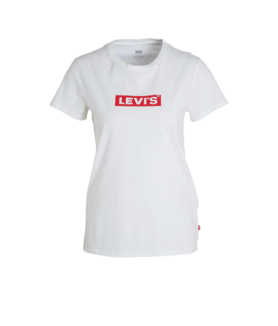 LEVIS THE PERFECT TEE BOX TAB WHITE