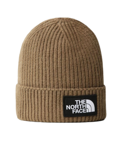 THE NORTH FACE LOGO BOX CUF BEANIE MILITARY OLIVE
