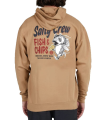 Salty Crew Fish and Chips Sudadera con Capucha - Sandstone