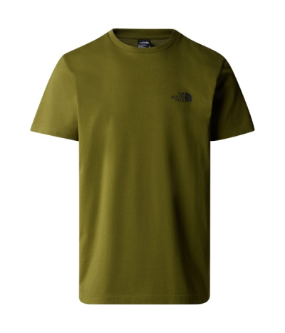 THE NORTH FACE SIMPLE DOME TEE DEEP FOREST OLIVE