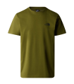 THE NORTH FACE SIMPLE DOME TEE DEEP FOREST OLIVE