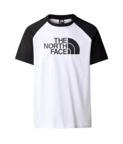Camiseta de manga corta para hombre The North Face Raglan Easy TNF White