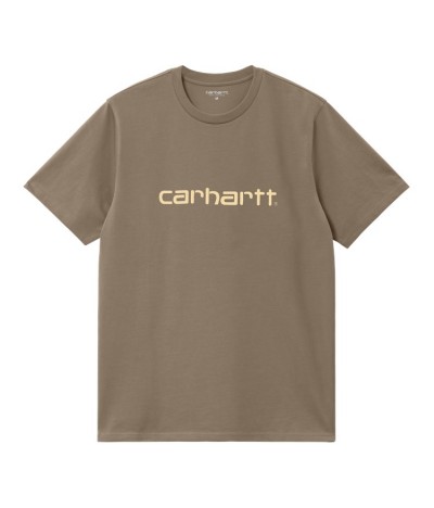 CARHARTT WIP CAMISETA SCRIPT BRANCH / RATTAN