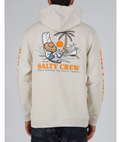 Sudadera Salty Crew Siesta Hood Fleece Bone
