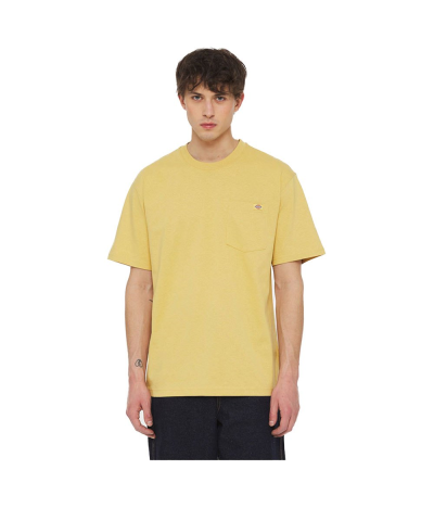Camiseta de manga corta Dickies Luray Pocket Amarilla