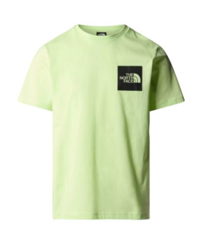THE NORTH FACE FINE TEE ASTRO LIME
