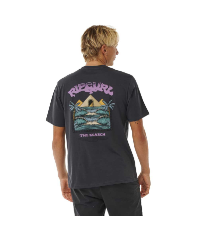 RIP CURL CAMISETA THE SPHINX TEE WASHED BLACK