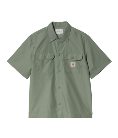 Camisa de manga corta Carhartt WIP Craft Shirt Verde Militar