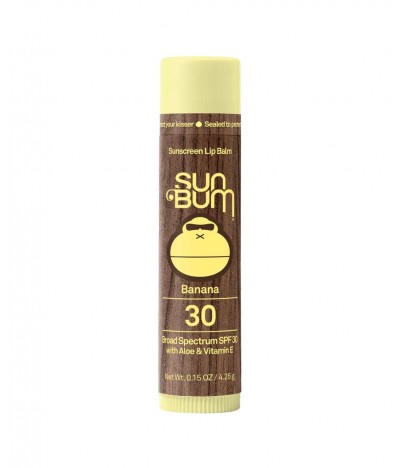 Stick Labial de protección solar Sun Bum Original SPF 30 Sabor Banana