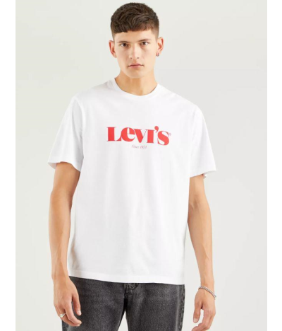 LEVIS CAMISETA RELAXED FIT WHITE