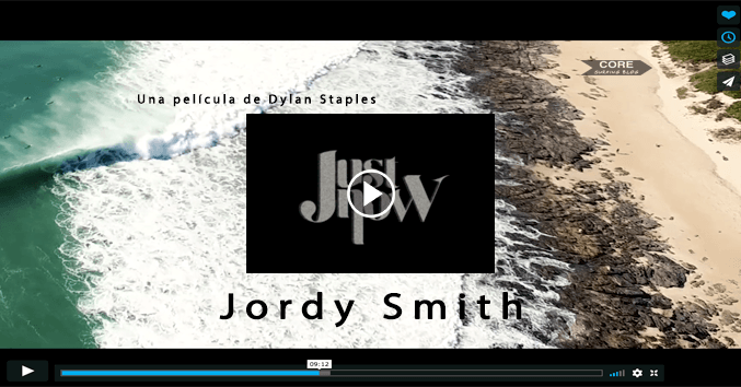 video de Jordy smith pelicula skeleton bay namibia metallica