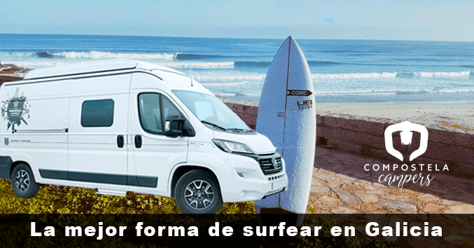 Surfea en Galicia con una furgoneta camper