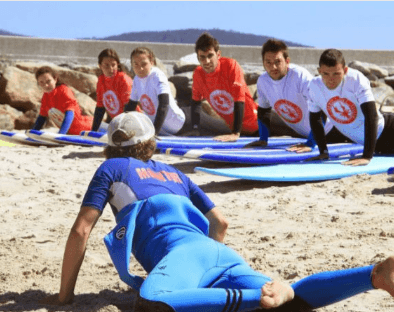 escuelas de surf en Galicia a mariña lugo