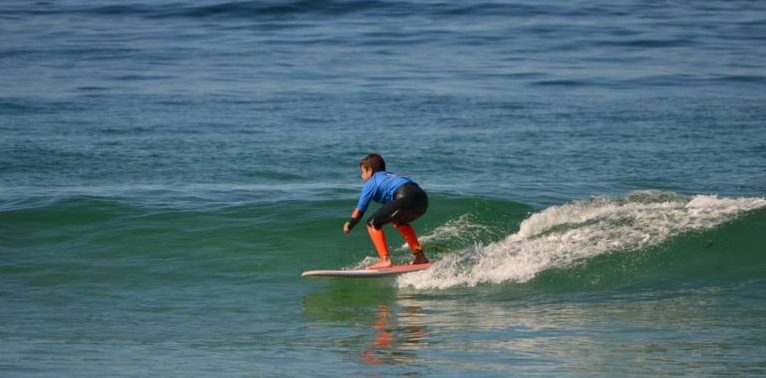Clases de surf en Galicia, escuela de surf As Furnas