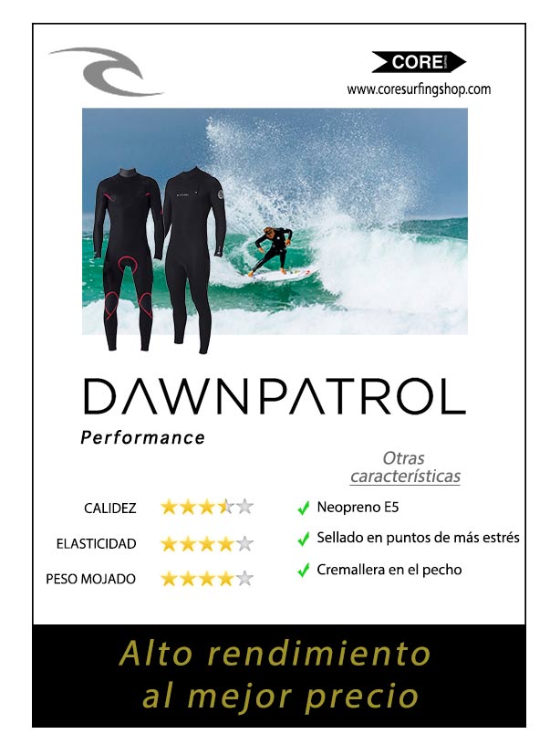 mejores neoprenos para surf rip curl dawn patrol neopreno hombre 4/3