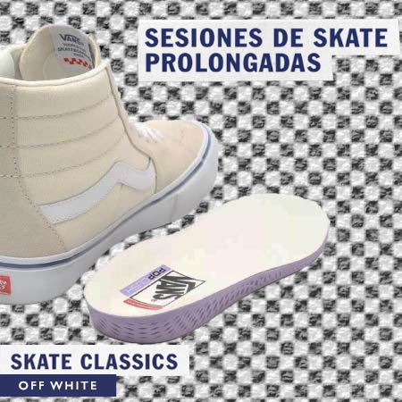 vans zapatillas de skate off white blanco comprar caracteristicas review opiniones 