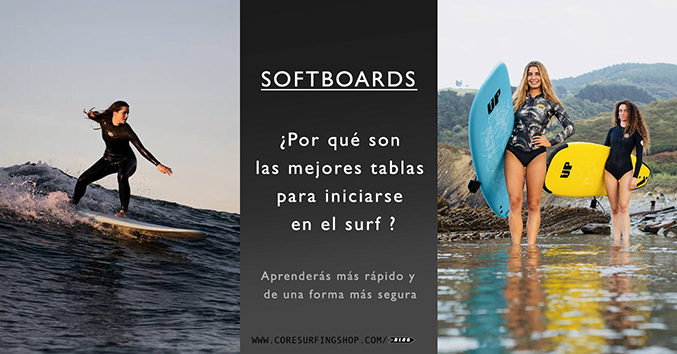el softboard es la mejor tabla para aprender a hacer surf rapido y facil