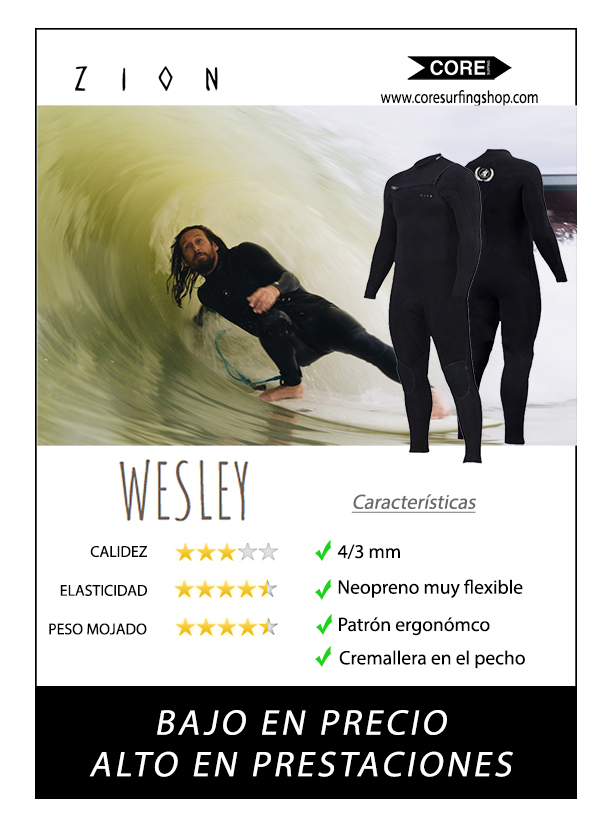 Mejores neoprenos para surf Zion Wesley el neopreno de asher pacey