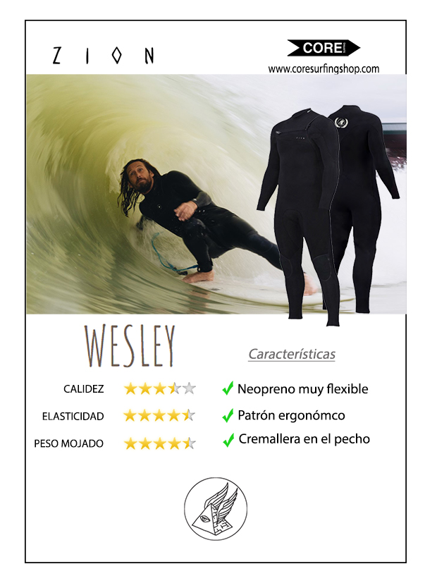 Zion wetsuits WESLEY Review neopreno barato para hombre