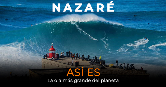 santo Dempsey Mar Por qué hay olas gigantes en Nazaré? | Core Surfing Blog
