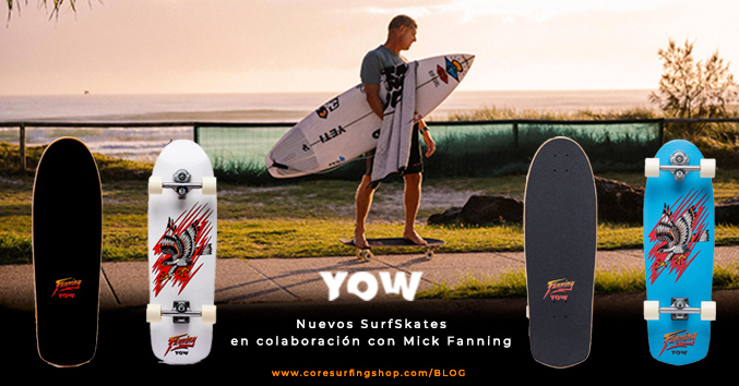 Review de surfskate yow mick fanning