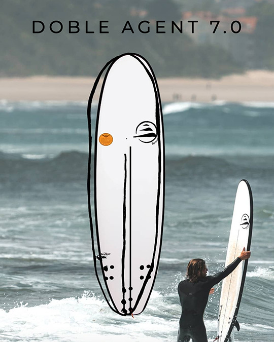 Tabla de surf corchopan 7,0 Flysurf softboards