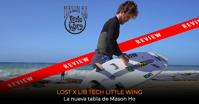 Tabla de Surf de Mason Ho: Lib Tech x Lost Little Wing