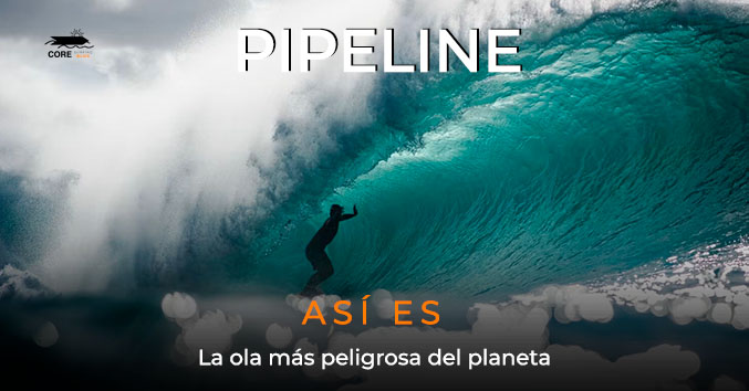 Así es Pipeline: La ola más peligrosa del planeta