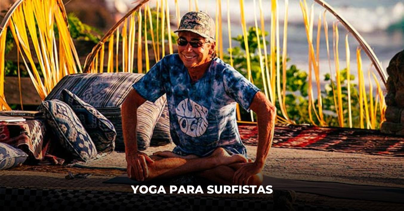 el surfista gerry lopez practicanto yoga