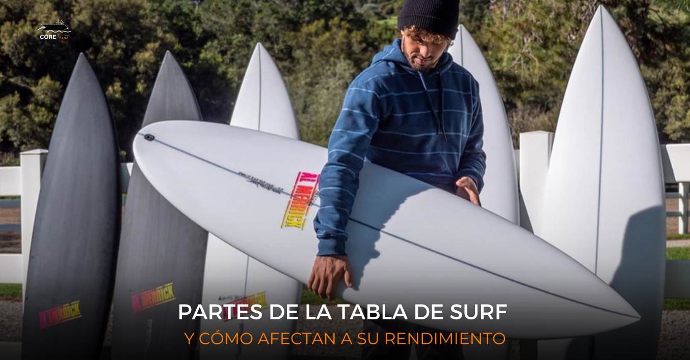 Partes de la Tabla de Surf: Cómo afectan a su Rendimiento